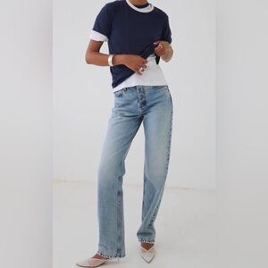 NEW DALA straight leg alley denim jeans - size 25